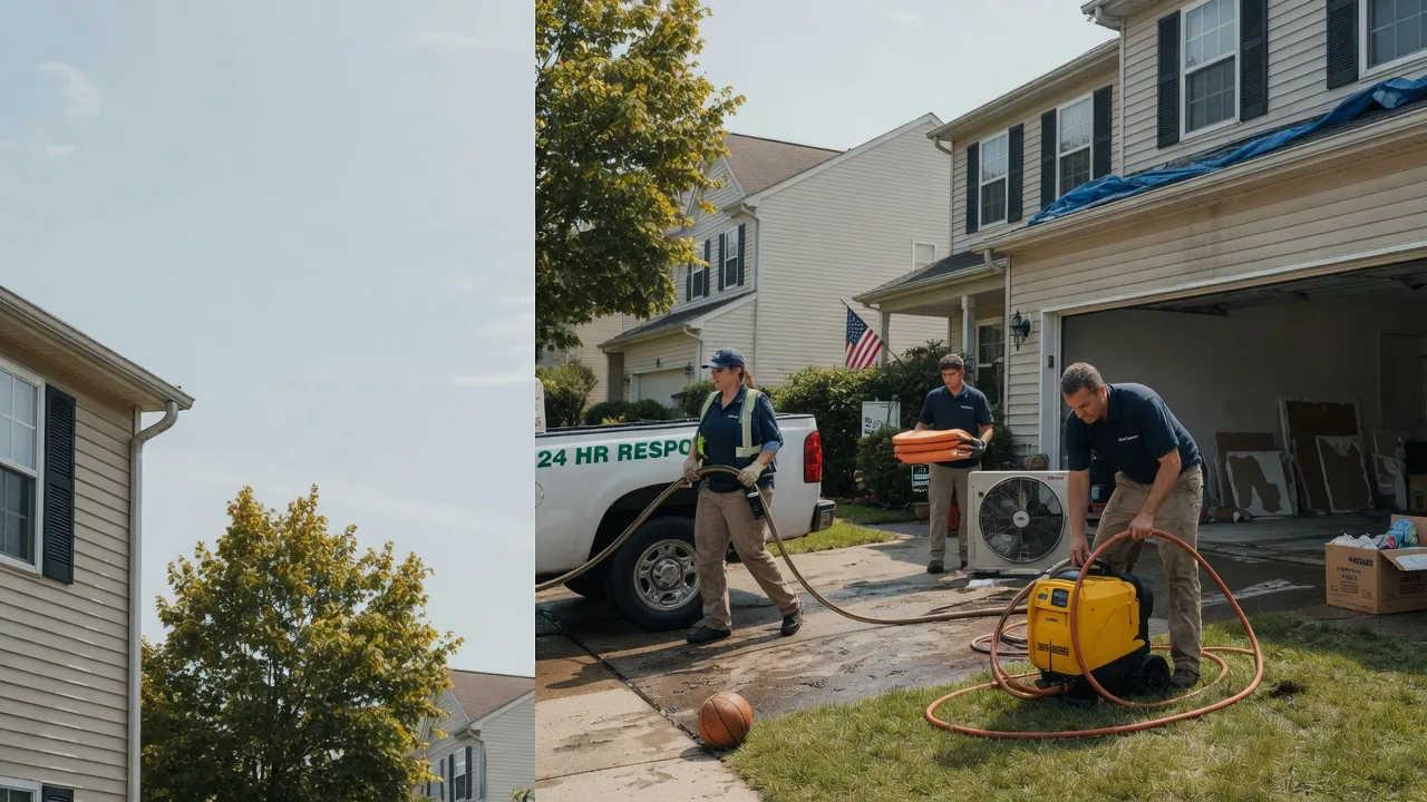 Emergency Water Damage Restoration in Grissom Arb, IN near me